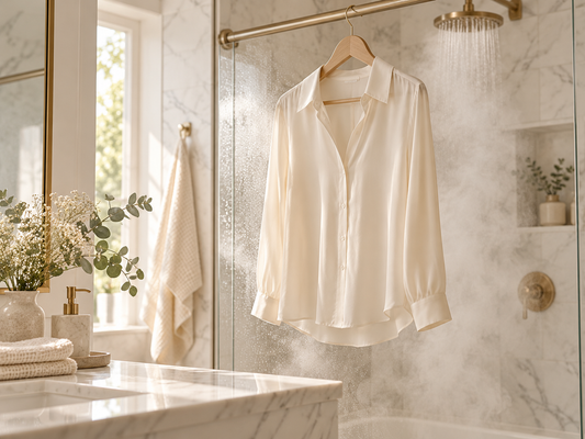 How to Remove Wrinkles from Clothes Without an Iron