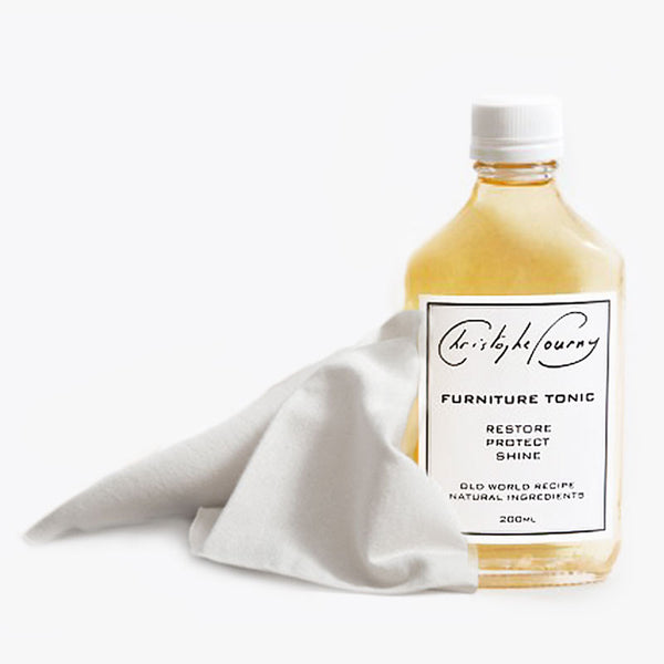 Christophe Pourny Furniture Tonic: & Flannel Polishing Cloth