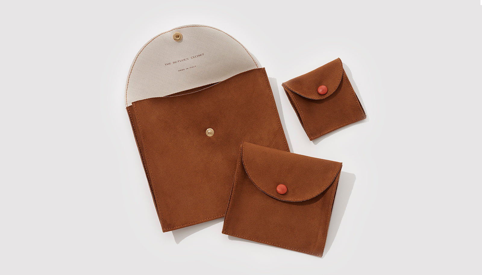 Small, Medium and Large Jewelry Pouches